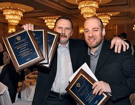 День рождения российской прессы, организованный Президиумом Совета журналистов Москвы в Бальном зале отеля 'Ритц-Карлтон'