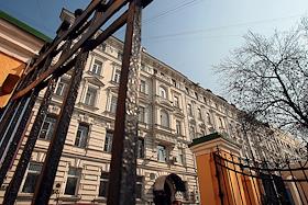 Внешний вид дома по адресу Армянский переулок, д.7