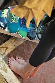 Магазин модных аксессуаров, одежды и обуви 'Место'. Совладелица магазина Анастасия Колесникова