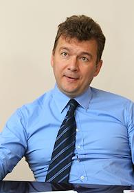 Президент АПХ 'Мираторг' Виктор Линник во время интервью в офисе компании