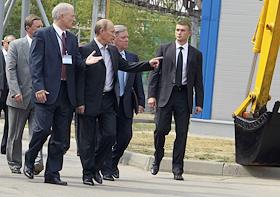 Визит премьер-министра РФ Владимира Путина на ООО 'Газпром-ВНИИГАЗ'