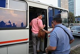 Пикет за равенство прав всех участников дорожного движения, организованный Федерацией автовладельцев России у Бородинской панорамы