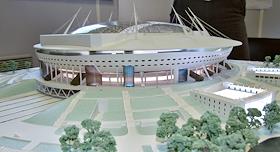 Строительство новой футбольной арены ФК 'Зенит'