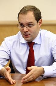 Глава компании 'Ростелеком' Александр Провоторов в офисе компании