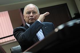 Президент Общероссийской общественной организации малого и среднего предпринимательства 'ОПОРА РОССИИ' Сергей Борисов
 во время интервью