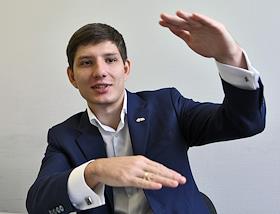 Генеральный директор 'Оверсан-Скалакси', Дмитрий Лоханский.
