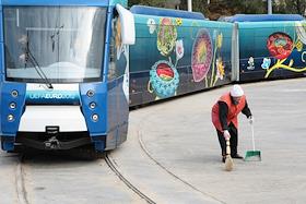 Запуск отреконструированной линии скоростного трамвая от Большой Кольцевой дороги до улицы Старовокзальной