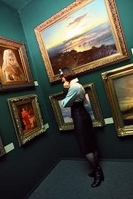 Открытие XXIX Российского Антикварного Салона, в 
Центральном Доме Художника.
