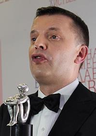 Вручение ежегодной телевизионной премии имени Владислава Листьева в телецентре 'Останкино'. 
