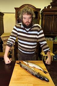 Креативный директор проекта 'Сноб' Борис Акимов