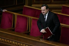 Заседание Верховной рады Украины (ВРУ). Голосование за назначение нового председателя Национального банка Украины (НБУ) Сергея Арбузова (увольнение Владимир Стельмаха)