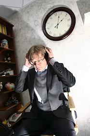 Генеральный директор компании Movie Research Олег Иванов во время интервью