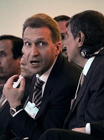 Президент РФ Дмитрий Медведев на Всемирном экономическом форуме в Давосе