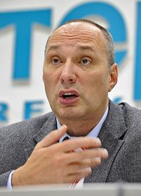 П\к заместителя гендиректора госкорпорации 'Росатом' - директора дирекции по научно-техническому комплексу Петра Щедровицкого на тему 'Итоги работы научно-технического комплекса. Инновационная программа' в центральном офисе 'Интерфакс'