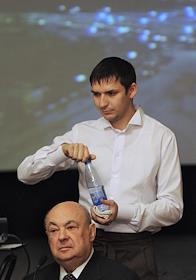 Заседание клуба Главных редакторов на тему 'Московская перспектива' в Концертном зале Центрального дома журналиста. 
