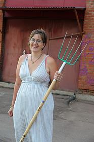 Продюсер проекта 'Огород' Анна Морозова