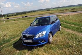 Тест-драйв автомобиля Skoda Fabia RS (Шкода Фабиа РС)
