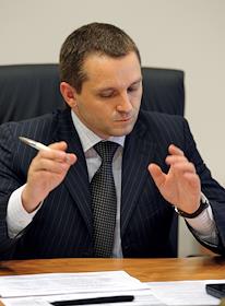 Руководитель Управления Федеральной налоговой службы (ФНС) по Псковской области Дмитрий Вольвач. УТОЧНИТЬ ДОЛЖНОСТЬ!