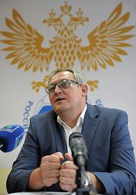 П/к старшего тренера второй национальной сборной России Юрия Красножана в штаб-квартире РФС в Доме футбола