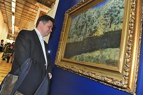 Preview XXXI Антикварного салона в Центральном доме художника. 
