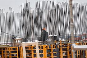 Строительство стадиона 'Спартак' в Тушино