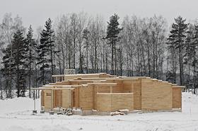 Посёлок 'Громово' на Карельском перешейке в Приозерском районе Ленинградской области, у северного берега Суходольского озера