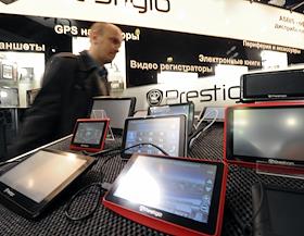 Навигаторы 'Prestigio' на выставке 'Consumer Electronics & Photo Expo 2012' в Крокус Экспо