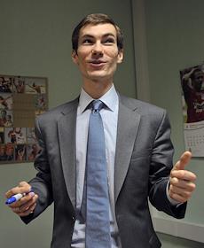 Руководитель направления SAP CRM департамента SAP компании «НОРБИТ» Виталий Кулагин в офисе компании