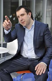 Директор практики Microsoft Dynamics Группы компаний IBS Сергей Пшеницын в офисе компании