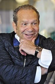 Дизайнер модного дома Ermanno Scervino Эрманно Шервино во время интервью