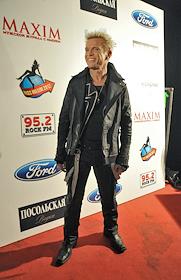 Празднование 10-летнего юбилея журнала MAXIM и концерт Билли Айдола в клубе Arena Moscow