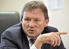 Председатель Общероссийской общественной организации 'Деловая Россия' Борис Титов во время интервью в ЦМТ