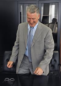 Генеральный директор ООО 'ЛУКОЙЛ-Инжиниринг' Карнаухов Николай во время интервью