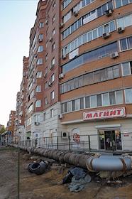 Баннер против строительста хорды на ул. Большая Академическая