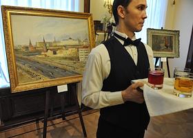 Предаукционная выставка 'Жизнь как произведение искусства', организованная Аукционным домом MacDougall’s, в усадьбе Зубовых на Таганке