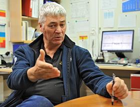 Проект 'Чем богата Россия?'. Начальник газодобывающей платформы 'Лунская-А' Джим Рассел