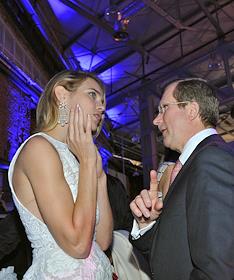 Юбилейный вечер журнала Marie Claire, отмечающего в этом году 15-летие в России в 'Бахметьевском гараже'.
