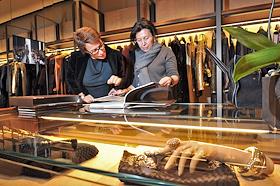 Презентация первой книги Bottega Veneta во флагманском бутике Bottega Veneta
