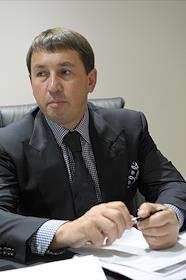 Президент группы компаний 'КЭР' Игорь Лукашенко во время интервью.
