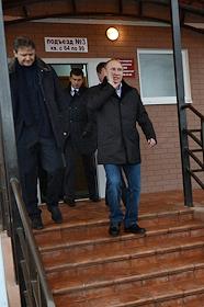 Президент РФ Владимир Путин в Крымске