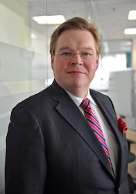 Советник президента Сколково Пекка Вильякайнен во время интервью