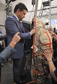 Рабочая поездка и.о. губернатора Московской области Андрея Воробьева в Звездный городок