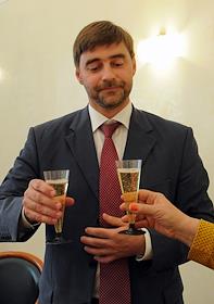 Торжественная церемония вручения дипломов с отличием выпускникам Московского государственного университета технологий и управления имени К.Г. Разумовского в Государственной Думе РФ