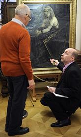 Пресс-показ топ-лотов 'Русская живопись и графика XIX-XX веков' Аукционного дома 'Кабинетъ' в Усадьбе Зубовых на Таганке