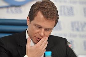 П/к руководителя департамента транспорта и развития Максима Ликсутова на тему 'Перспективы развития проекта платных парковок в Москве', в Итар-Тасс