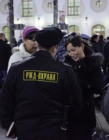 Отправление поезда 'Москва-Ташкент'