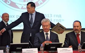 Коллегия комплекса градостроительной политики и строительства Москвы 'Об итогах работы за 2013 года и основных задачах на 2014 год'. П/к заммэра Москвы по вопросам градостроительной политики и строительства М.Хуснуллина