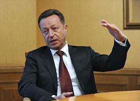 Гендиректором Фортума Александр Чуваев во время интервью, в гостинице 'Националь'