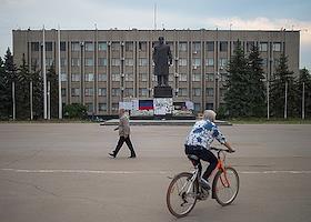 Политическая ситуация на Украине. Донецкая область. Славянск