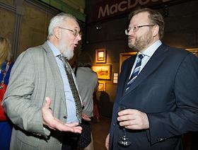 Прием, посвященный открытию выставки 'Крымский пейзаж', организованной аукционным домом Maclougall's в московском представителстве Maclougall's